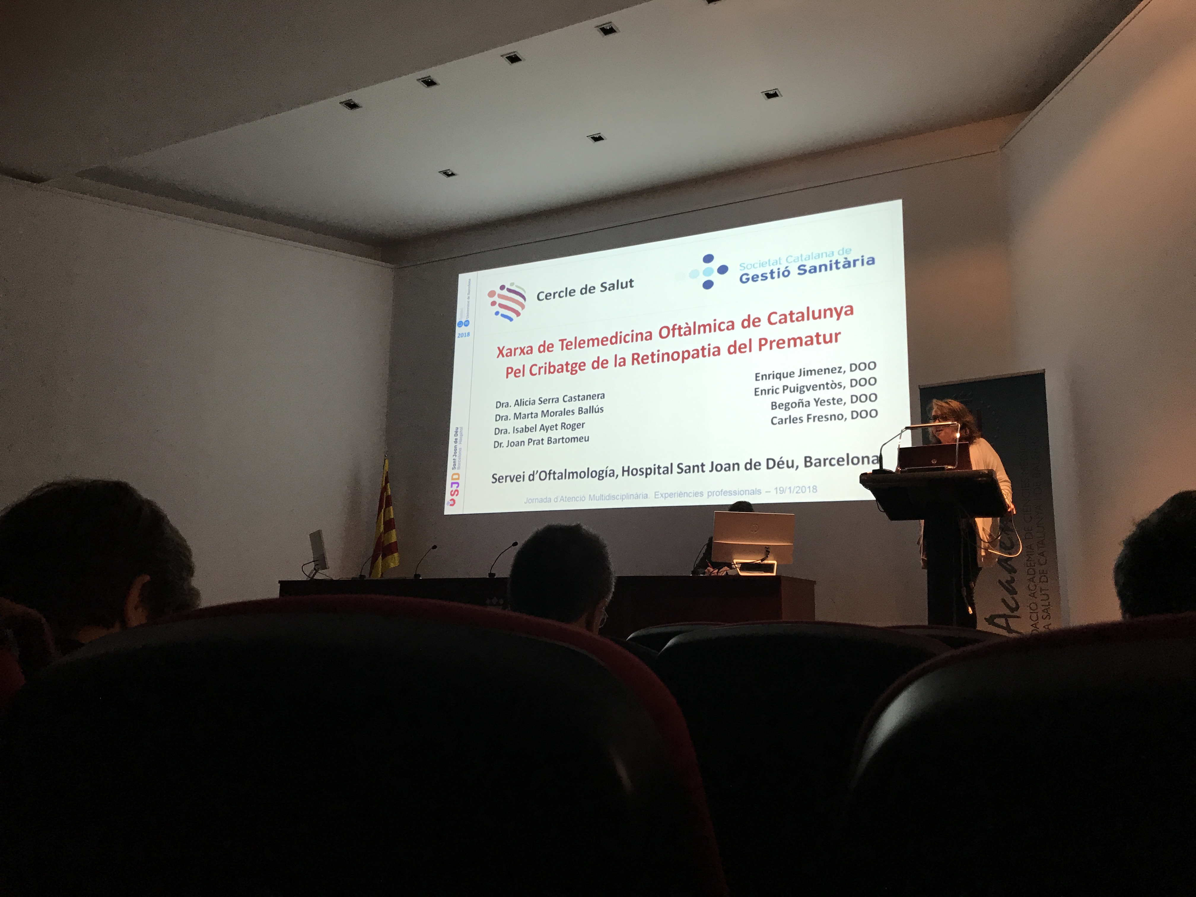 El president del COOOC assisteix a la Jornada sobre Atenció Multidisciplinar del Cercle de Salut